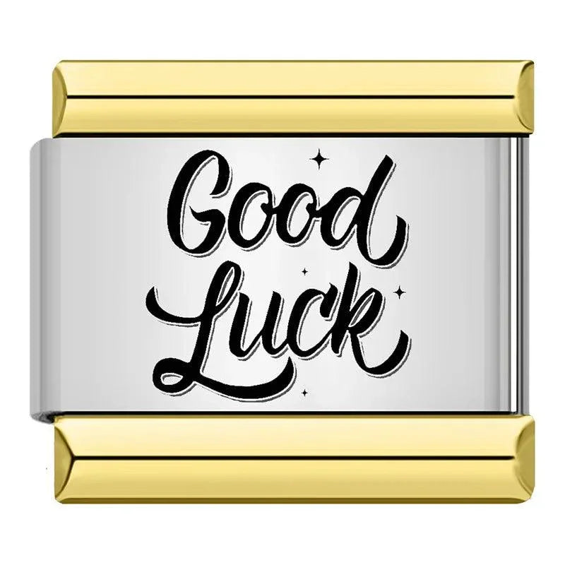 Good Luck, on Gold - Charms Official