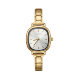 Capri Watch Gold White Dial