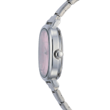 Capri Watch Silver – Pink Dial Edition