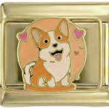 Corgi on Gold