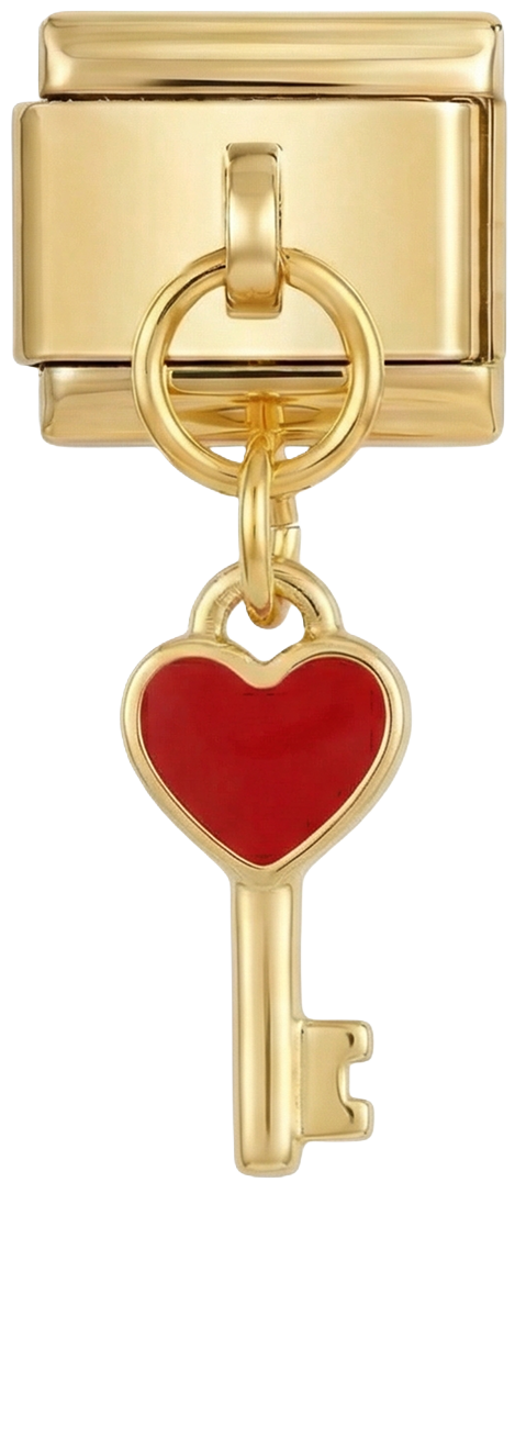 Gold Key with Red Heart - Gold-Key-with-Red-Heart.png
