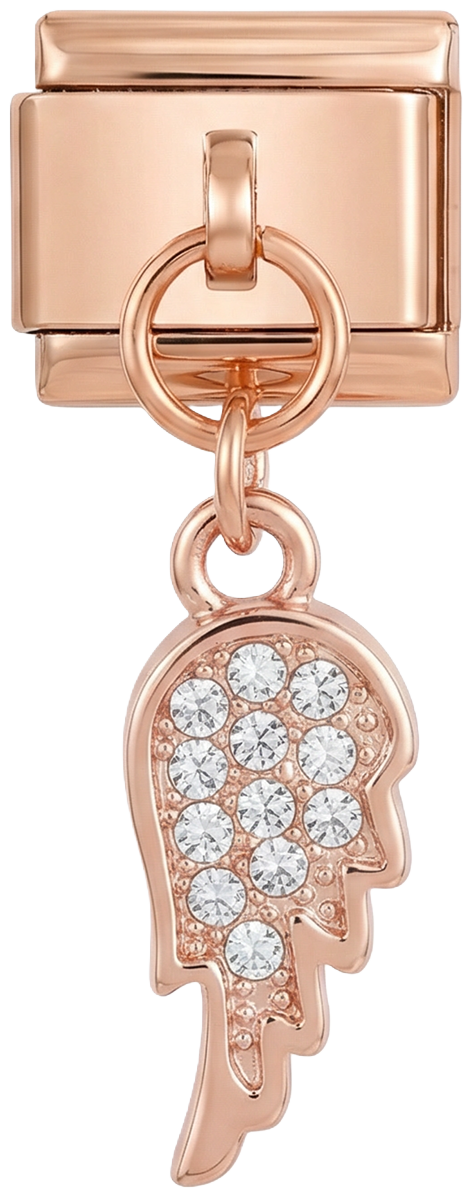 Large Angel Wing with Stones, on Rose Gold - Large-Angel-Wing-with-Stones-on-Rose-Gold.png