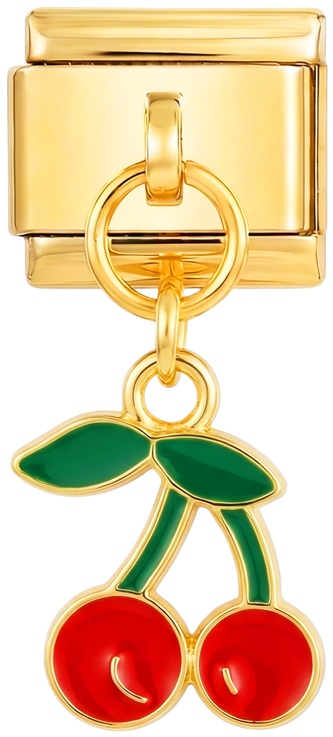 Pair of Cherry, Gold
