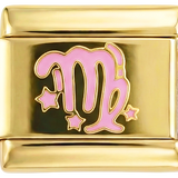 Virgo Pink on Gold