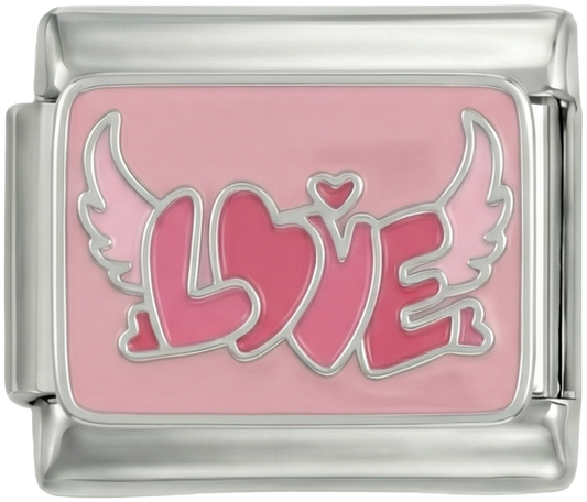 Love with Wings Silver - love-with-wings-silver.png
