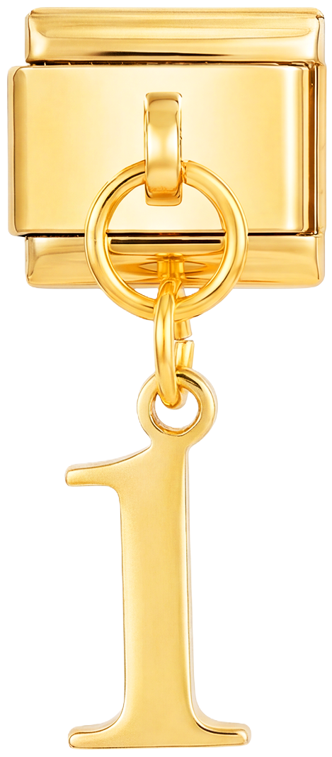 Number 1, Hanging, on Gold - number-1-hanging-on-gold.png