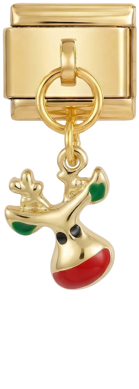 Snow Reindeer with Big Red Nose - snow-reindeer-with-stones.png